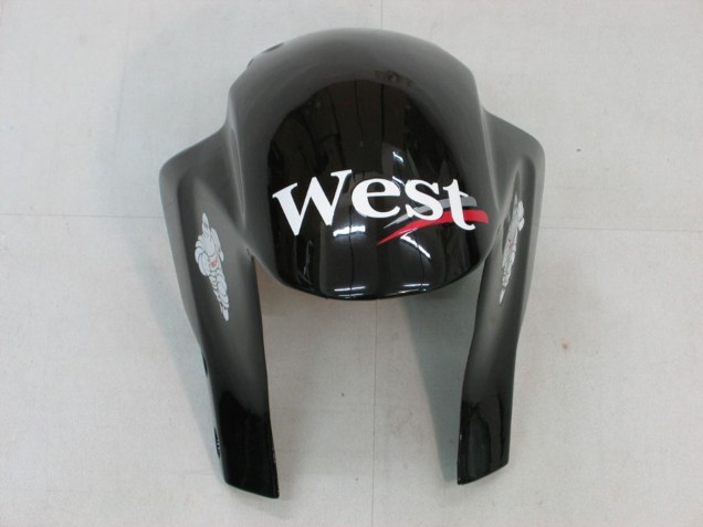 Comprare Carena Moto Honda CBR600RR 2005-2006 - Nero Lucido Bianco West
