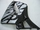 Comprare Carena Moto Honda CBR600RR 2005-2006 - Nero Lucido Grigio Fiamma