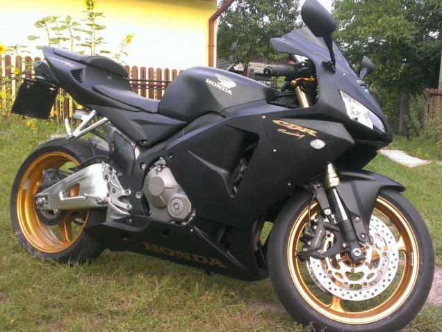 Comprare Carena Moto Honda CBR600RR 2005-2006 - Nero Opaco