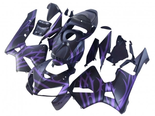Comprare Carena Moto Honda CBR600RR 2005-2006 - Nero Opaco Viola