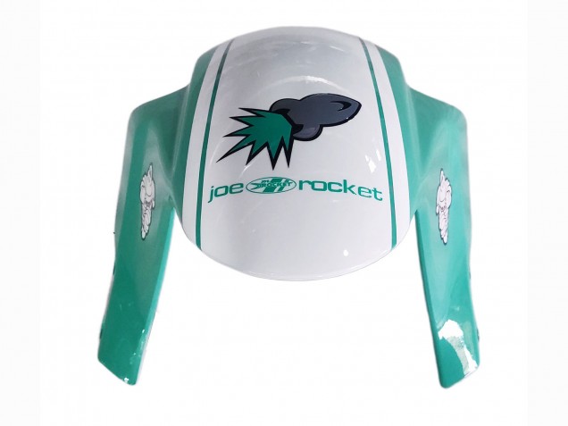 Comprare Carena Moto Honda CBR600RR 2005-2006 - Verde Chiaro Bianco Nero Lucido Joe Rocket