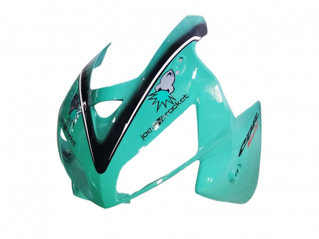 Comprare Carena Moto Honda CBR600RR 2005-2006 - Verde Chiaro Bianco Nero Lucido Joe Rocket