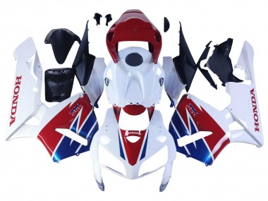Comprare Carena Moto Honda CBR600RR 2005-2006 - Bianco Rosso Blu HRC