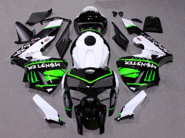 Comprare Carena Moto Honda CBR600RR 2005-2006 - Bianco Nero Verde Mostro