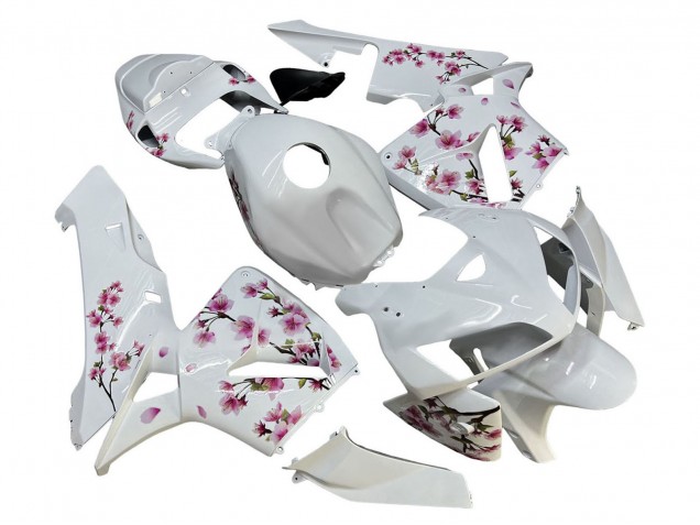 Comprare Carena Moto Honda CBR600RR 2005-2006 - Bianco Fiore di Ciliegio
