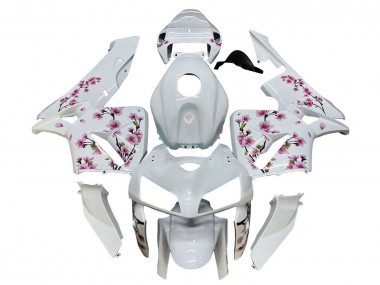 Comprare Carena Moto Honda CBR600RR 2005-2006 - Bianco Fiore di Ciliegio