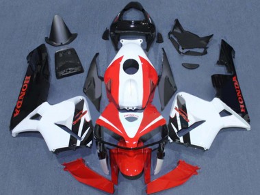 Comprare Carena Moto Honda CBR600RR 2005-2006 - Rosso Bianco Nero