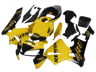 Comprare Carena Moto Honda CBR600RR 2005-2006 - Giallo Nero Repsol