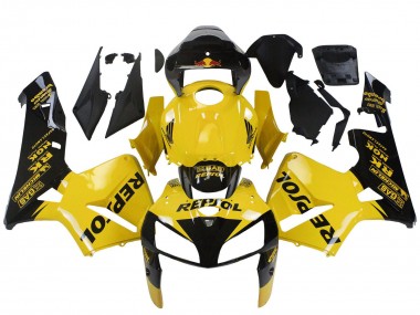 Comprare Carena Moto Honda CBR600RR 2005-2006 - Giallo Nero Repsol