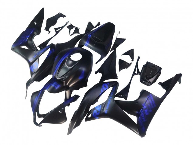 Comprare Carena Moto Honda CBR600RR 2007-2008 - Nero Opaco Blu Repsol