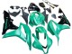 Comprare Kit Carena Moto ABS Honda CBR600RR 2007-2008 - Verde Nero Lucido