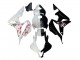 Comprare Carena Moto Honda CBR600RR 2007-2008 - Bianco Fiore di Ciliegio Nero Lucido Diviso