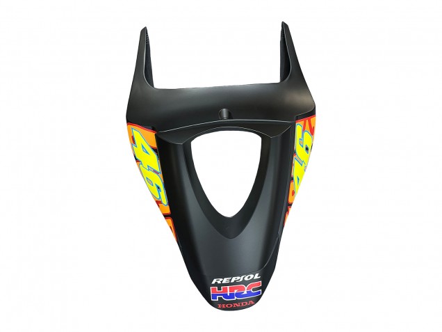 Comprare Carena Moto Honda CBR600RR 2007-2008 - Nero Opaco Arancia Rosso Rossi Repsol 46
