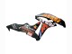 Comprare Carena Moto Honda CBR600RR 2007-2008 - Nero Opaco Arancia Rosso Rossi Repsol 46
