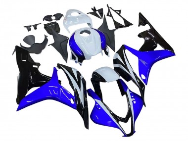 Comprare Carena Moto Honda CBR600RR 2007-2008 - Bianco Blu Nero Lucido