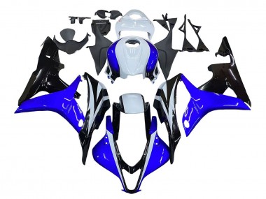 Comprare Carena Moto Honda CBR600RR 2007-2008 - Bianco Blu Nero Lucido