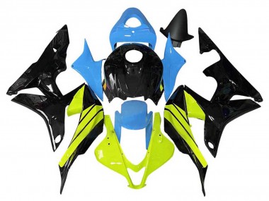 Comprare Carena Moto Honda CBR600RR 2007-2008 - Blu Giallo Nero Lucido