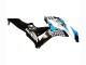 Comprare Carena Moto Honda CBR600RR 2007-2008 - Bianco Azzurro Chiaro Nero Lucido