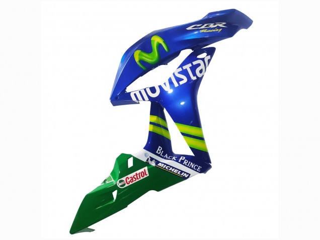 Comprare Carena Moto Honda CBR600RR 2007-2008 - Blu Verde MoviStar Castrol