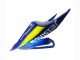 Comprare Carena Moto Honda CBR600RR 2007-2008 - Blu Verde MoviStar Castrol