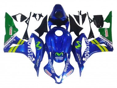 Comprare Carena Moto Honda CBR600RR 2007-2008 - Blu Verde MoviStar Castrol