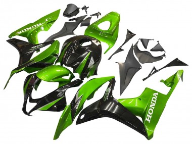 Comprare Kit Carena Moto Honda CBR600RR 2007-2008 - Verde Nero Lucido