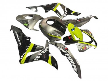 Comprare Carena Moto Honda CBR600RR 2007-2008 - Grigio Fluorescent Giallo Squalo