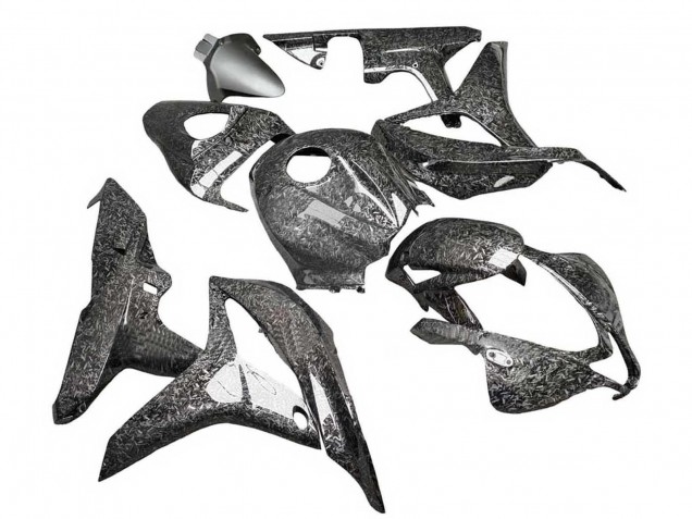 Comprare Carena Moto Honda CBR600RR 2007-2008 - Nero Forgiato Fibra di Carbonio