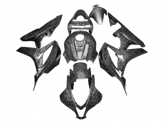 Comprare Carena Moto Honda CBR600RR 2007-2008 - Nero Forgiato Fibra di Carbonio
