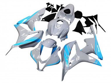 Comprare Carena Moto Honda CBR600RR 2007-2008 - Grigio Lucido Azzurro Chiaro