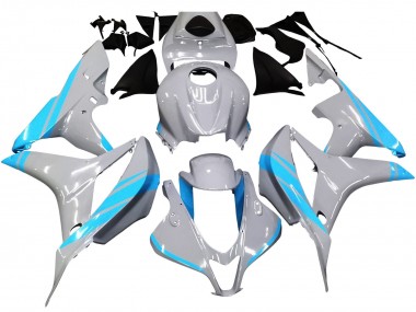 Comprare Carena Moto Honda CBR600RR 2007-2008 - Grigio Lucido Azzurro Chiaro