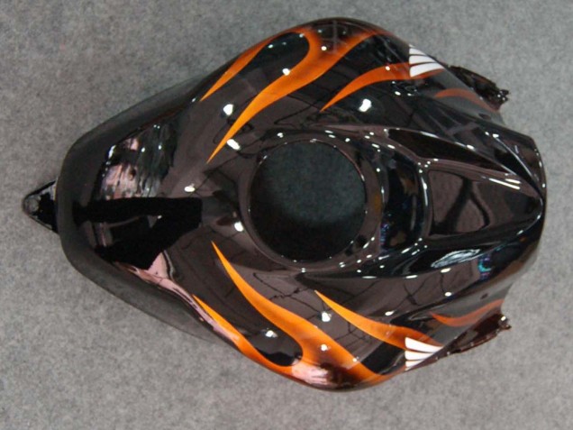 Comprare Carena Moto Honda CBR600RR 2007-2008 - Nero Lucido Arancia Fiamma