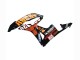 Comprare Carena Moto Honda CBR600RR 2007-2008 - Giallo Arancia Nero Lucido Rossi Repsol