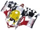 Comprare Carena Moto Honda CBR600RR 2007-2008 - Bianco Giallo Rosso Repsol HRC