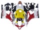 Comprare Carena Moto Honda CBR600RR 2007-2008 - Bianco Giallo Rosso Repsol HRC