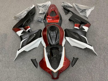 Comprare Carena Moto Honda CBR600RR 2007-2008 - Bianco Rosso Nero Opaco
