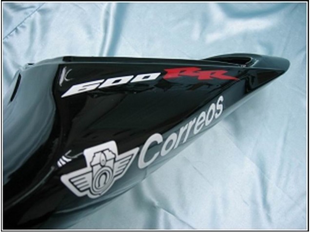 Comprare Carena Moto Honda CBR600RR 2007-2008 - Nero Lucido Bianco West