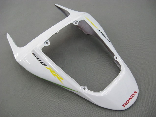 Comprare Carena Moto Honda CBR600RR 2007-2008 - Bianco Verde Giallo Nero Lucido Hannspree