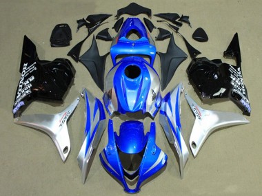 Comprare Carena Moto Honda CBR600RR 2009-2012 - Argento Blu Nero Lucido Corsa