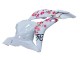 Comprare Carena Moto Honda CBR600RR 2009-2012 - Bianco Fiore di Ciliegio Nero Lucido
