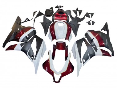 Comprare Carena Moto Honda CBR600RR 2009-2012 - Bianco Rosso Nero Opaco