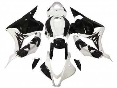 Comprare Carena Moto Honda CBR600RR 2009-2012 - Bianco Nero Lucido