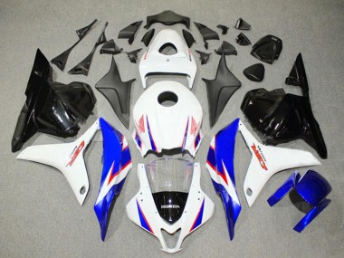Comprare Kit Carena Moto ABS Honda CBR600RR 2009-2012 - Bianco Blu Nero Lucido