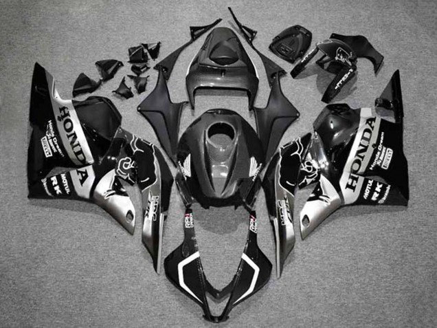 Comprare Carena Moto Honda CBR600RR 2009-2012 - Argento Nero Lucido HRC
