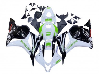 Comprare Carena Moto Honda CBR600RR 2009-2012 - Bianco Verde Nero Lucido Hannspree