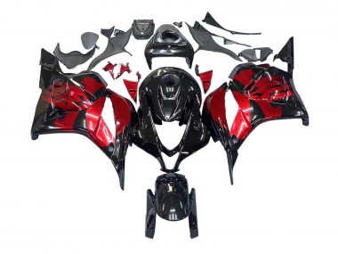 Comprare Carena Moto Honda CBR600RR 2009-2012 - Rosso Nero Lucido