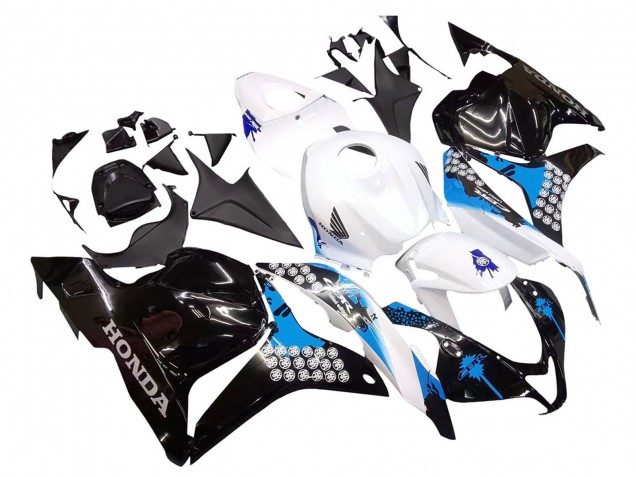 Comprare Kit Carena Moto Completo Honda CBR600RR 2009-2012 - Bianco Blu Nero Lucido