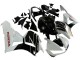 Comprare Kit Carena Moto Honda CBR600RR 2013-2026 - Bianco Nero Lucido