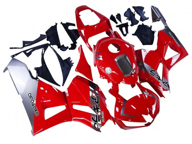 Comprare Carena Moto Honda CBR600RR 2013-2023 - Argento Rosso
