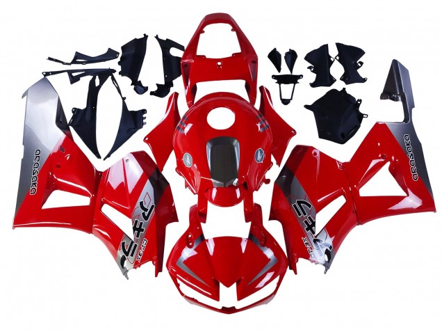 Comprare Carena Moto Honda CBR600RR 2013-2023 - Argento Rosso